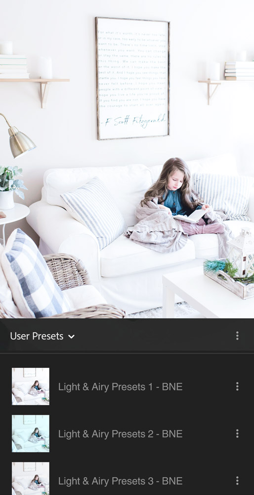 Light And Airy Presets Screenshot 7 Light And Airy Presets Screenshot 7